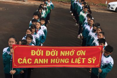 HÁT QUÓC CA TẠI ĐỊA CHỈ ĐỎ NĂM HỌC 2020-2021